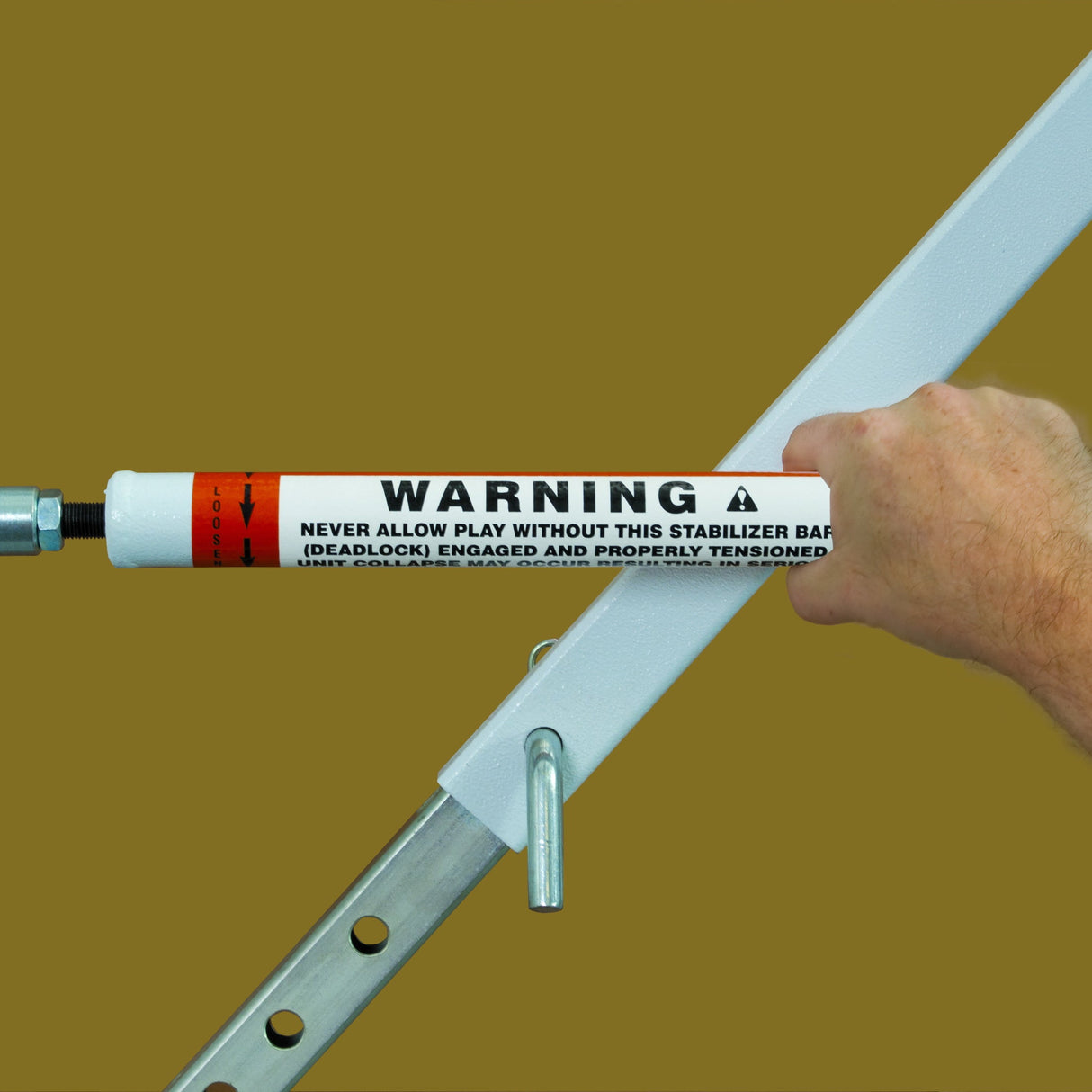 Bison Inc. T-REX® Competition Portable Basketball System