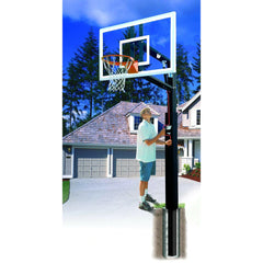 Bison Lottery Pick ZipCrank 4″ Adjustable Basketball Hoop