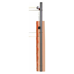 Bison Match Point Aluminum Volleyball System w/o Sockets and Padding VB6050NS