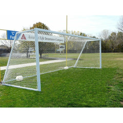 Bison Official Size Aluminum No Tip Portable Soccer Goals (Pair) SC2480PA44XL