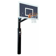 Bison Smoked Four Seasons ZipCrank 5″ Adjustable Basketball Hoop BA9350S