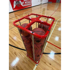 Bison SpaceSaver Lockable Vertical Ball Cart (16 Balls) BA165V