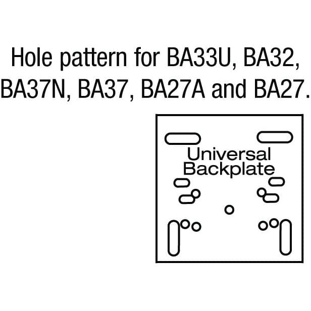 Bison Standard Front Mount Competition Basketball Rim BA27