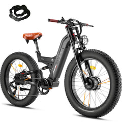 FREESKY Warrior M-530 1000 w Mountain Ebike 4 Fat Tire Electric Fat Tire Mountain eBike