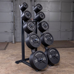 Body-Solid 455 lbs. Cast Iron Olympic Weight Plates - OSB455