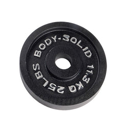 Body-Solid 455 lbs. Cast Iron Olympic Weight Plates - OSB455