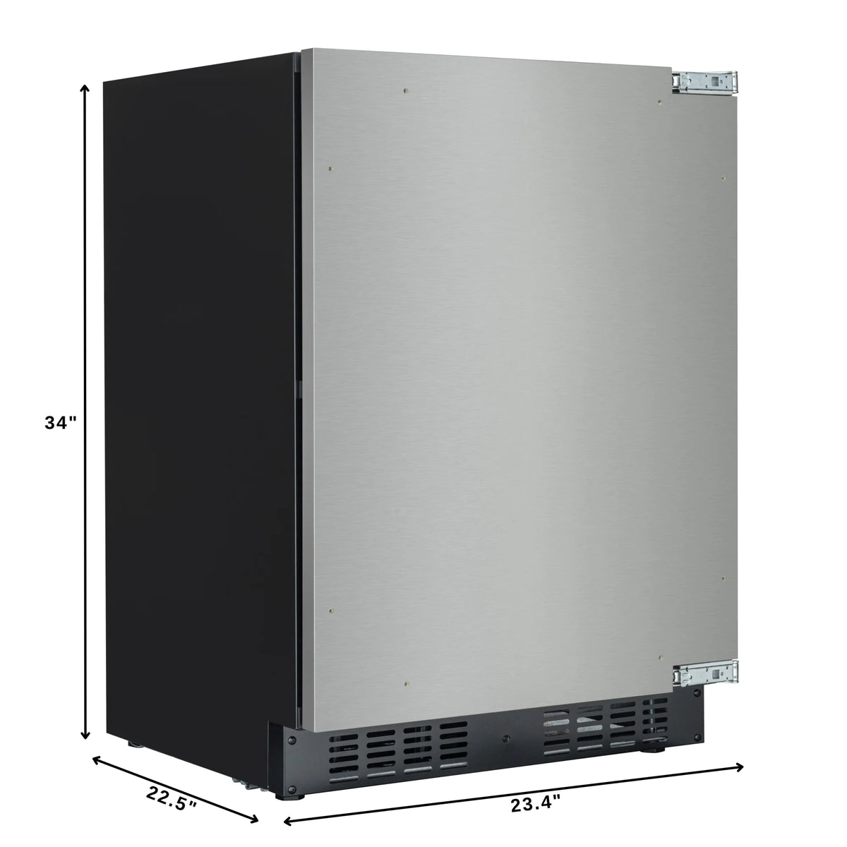 24 in. Panel Ready Compact Refrigerator, 5 cu. ft. in Black