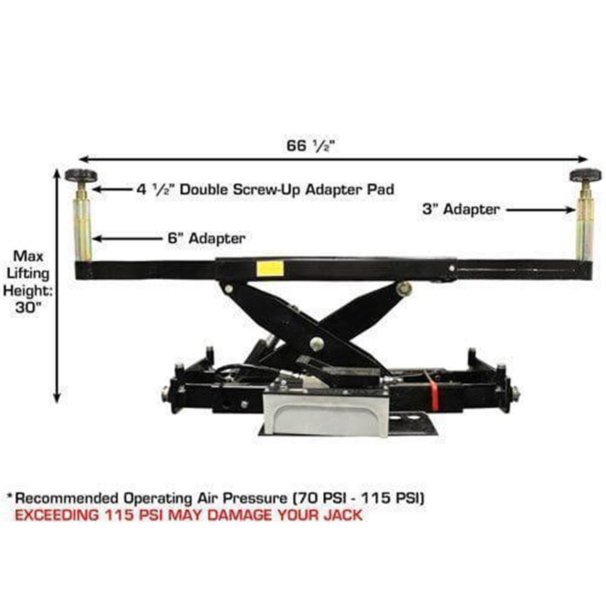 Atlas 414A Alignment Lift + RJ8 Rolling Jacks Combo