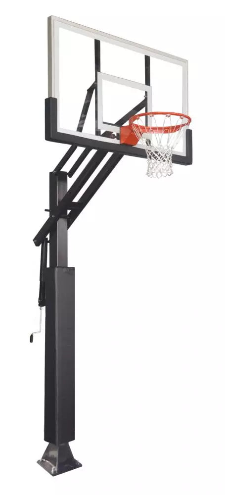 Ironclad Gamechanger In Ground Basketball Goal - 36"x60" Tempered Glass GC55-LG