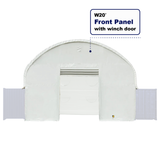 Front Panel with Winch door for W20' Container Shelter