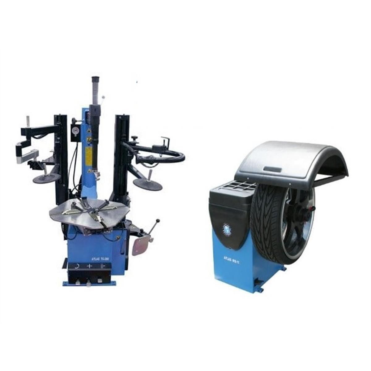 Atlas TC289DAA Tire Changer + WB11 Wheel Balancer Combo Package