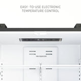 KoolMore 22.5 Cu. ft. French Door Refrigerator, Deep Freezer, 4 Door Stainless-Steel Fridge