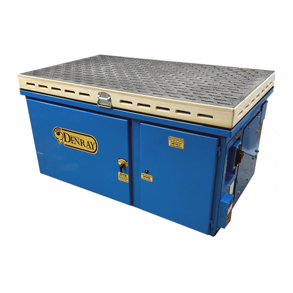 Denray Model 3660B Cartridge Filtration Downdraft Table