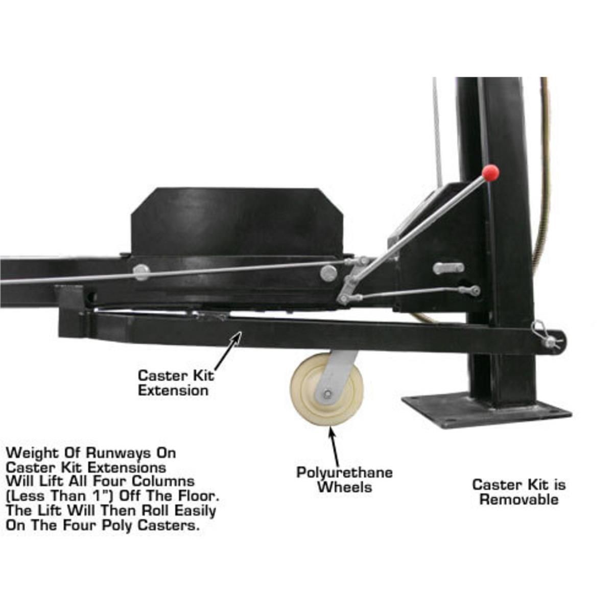 Atlas Garage PRO8000EXT 8,000 lb Extra Tall 4-Post Lift