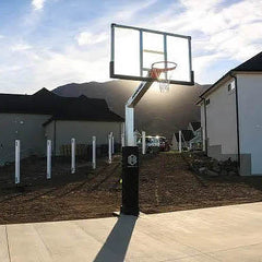 Dominator 72" Glass Backboard Adjustable Basketball Hoop