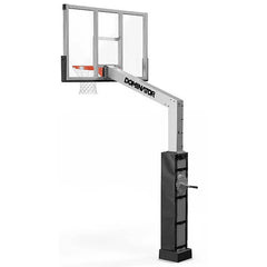 Dominator 72" Glass Backboard Adjustable Basketball Hoop