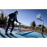 Dominator Pro Max Semi Permanent Rolling Portable Pickleball Net