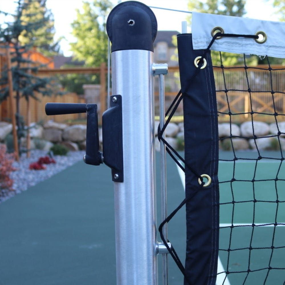 Dominator Round Heavy-Duty Inground Pickleball System