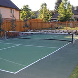 Dominator Round Heavy-Duty Inground Pickleball System