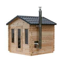 Dundalk Leisurecraft Georgian Cabin Sauna Canadian Timber 6 Person | CTC88W