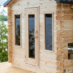 Dundalk Leisurecraft Georgian Cabin Sauna Canadian Timber 6 Person | CTC88W