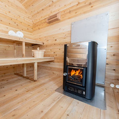 Dundalk Leisurecraft Georgian Cabin Sauna Canadian Timber 6 Person | CTC88W