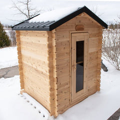 Dundalk Leisurecraft Granby Cabin Sauna Canadian Timber 2-3 Person | CTC66W