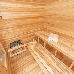 Dundalk Leisurecraft Luna Sauna Canadian Timber 2-4 Person | CTC22LU