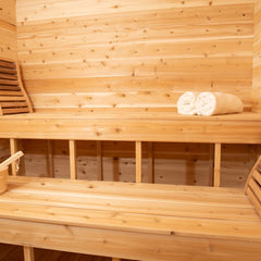 Dundalk Leisurecraft Luna Sauna Canadian Timber 2-4 Person | CTC22LU