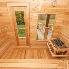 Dundalk Leisurecraft Luna Sauna Canadian Timber 2-4 Person | CTC22LU