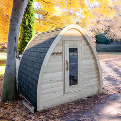 Dundalk Leisurecraft MiniPOD Sauna Canadian Timber 2-4 Person | CTC77MW