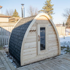 Dundalk Leisurecraft MiniPOD Sauna Canadian Timber 2-4 Person | CTC77MW