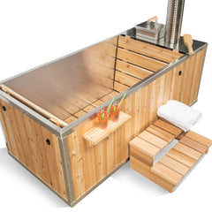 Dundalk Leisurecraft The Starlight Wood Burning Hot Tub