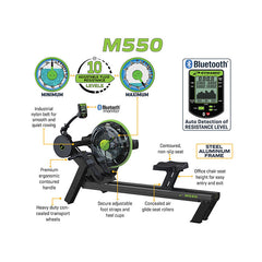 Dynamic Fluid Fitness M550 Rower