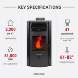 ComfortBilt HP50S 21" Pellet Stove