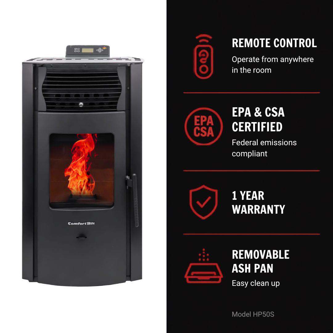 ComfortBilt HP50S 21" Pellet Stove