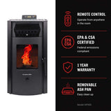 ComfortBilt HP50S 21" Pellet Stove