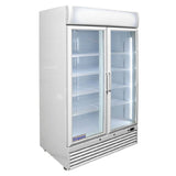 Empura Refrigeration EGM-36W Refrigerated Merchandiser 44.49"W X 28.35"D X 79.65"H 35 Cu. Ft. Capacity