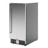 15 in. Small Stainless Steel Built-In Refrigerator and Beverage Cooler, 3 cu. ft.