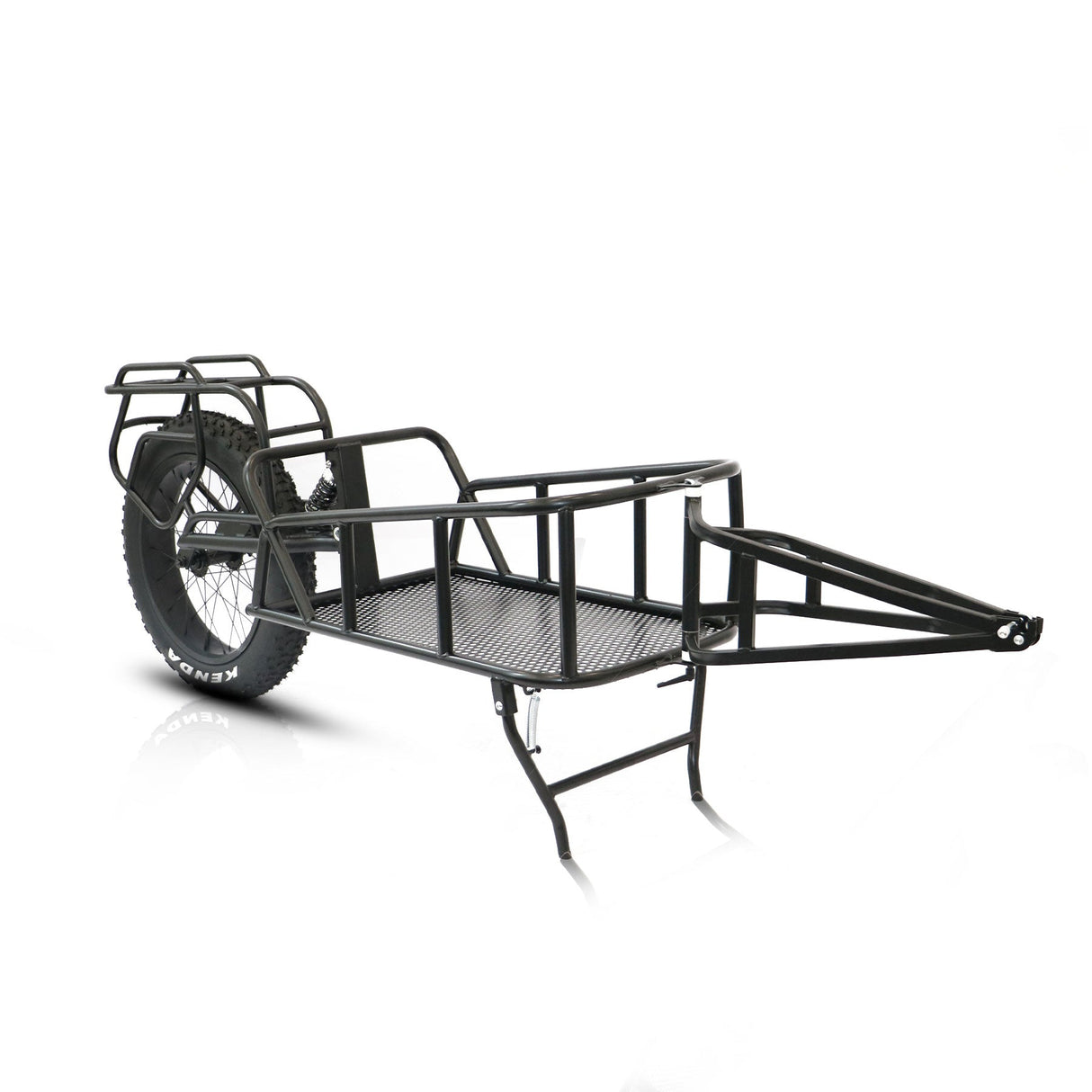 Eunorau Single Wheel Fat Tire Hunting Cargo Bike Trailer