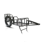 Eunorau Single Wheel Fat Tire Hunting Cargo Bike Trailer