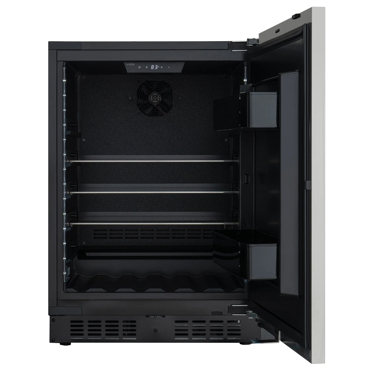 24 in. Panel Ready Compact Refrigerator, 5 cu. ft. in Black