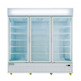 Empura Refrigeration EGM-75W Refrigerated Merchandiser 78.15"W X 32.28"D X 81.02"H 66.6 Cu. Ft. Capacity