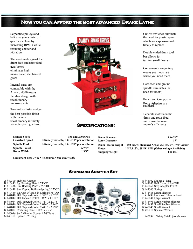 Katool RL-8500 Wheel Cutting & Brake Disk Repair Lathe Machine