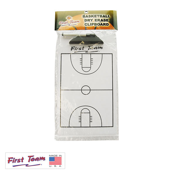 First Team FT13 Basketball Dry Erase Clipboard