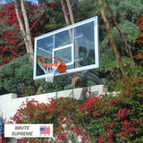 First Team Brute Supreme In-ground Fixed Height Hoop - 72 Inch Acrylic