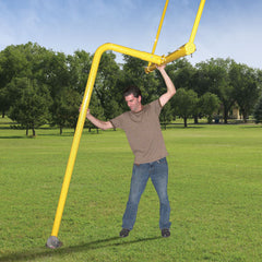 First Team Gridiron Backyard Football Goalpost Fitness Equipment