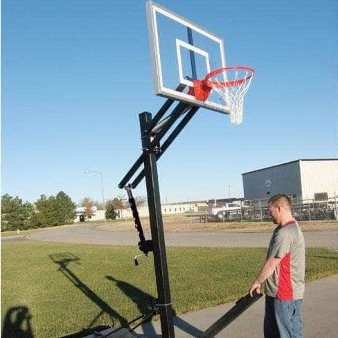 First Team OmniJam Adjustable Outdoor Portable Basketball Hoop System ...