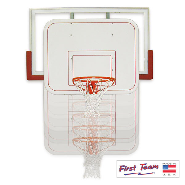 First Team Six-Shooter Youth Basketball Hang-On Hoop Attachment