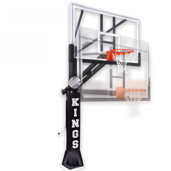 First Team Stainless Olympian™ Adjustable Basketball Goal